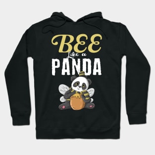 Cute Bee Like Panda Sweet Honey Girls Boys Teens Gift Hoodie